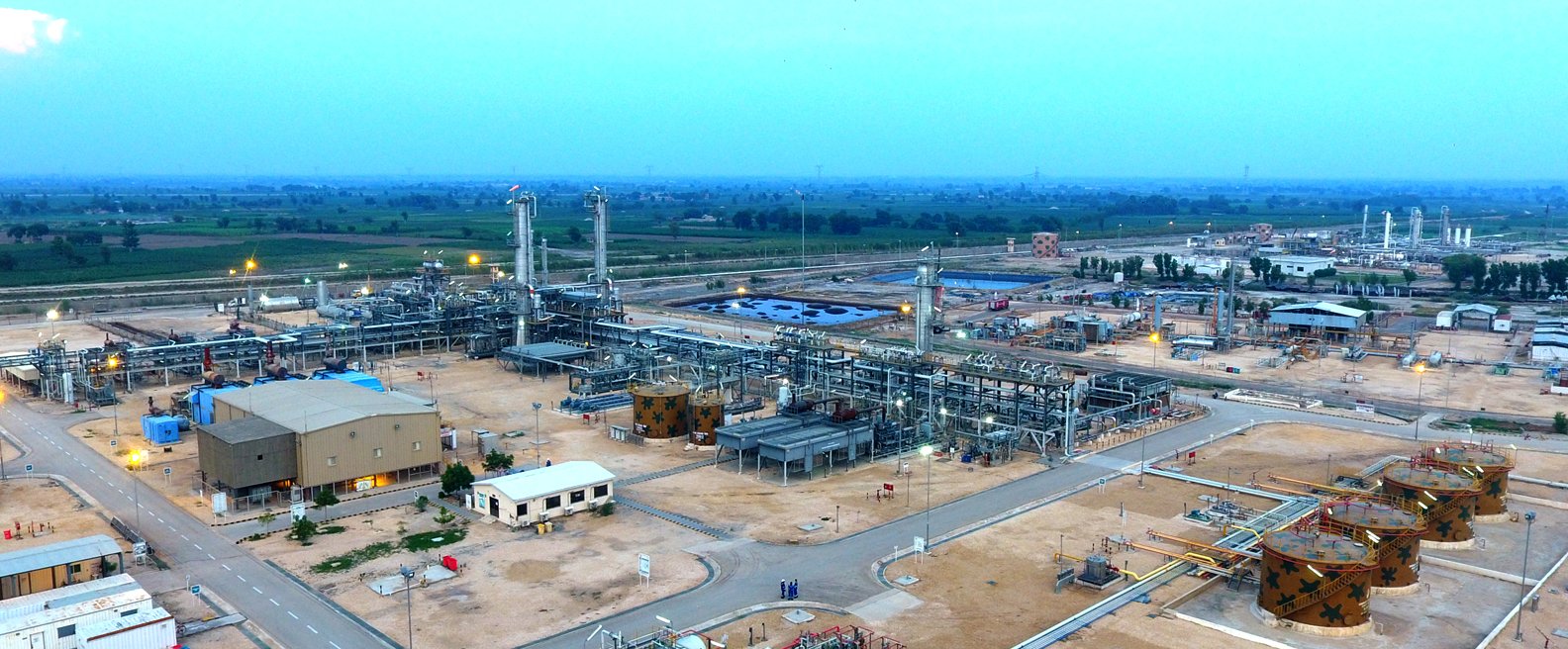Gas Processing Facilities at Gambat South Block Sindh