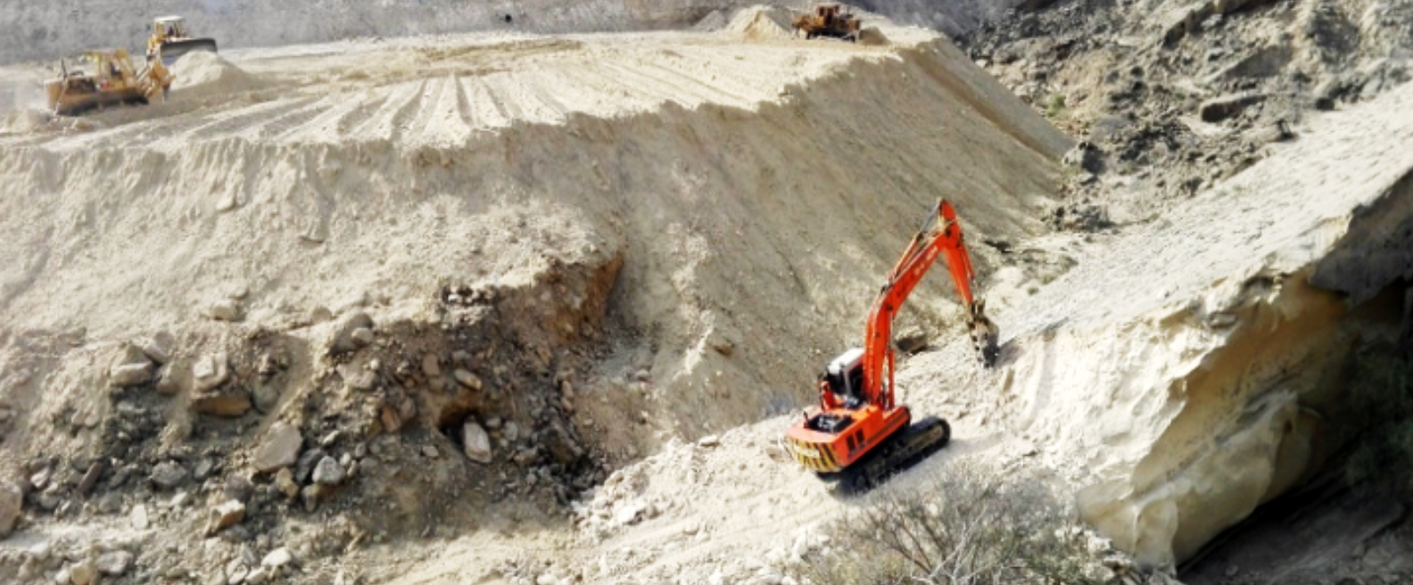 Site construction for Bella West X-1 Bela West Block Balochistan in 2018