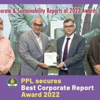 PPL clinches best corporate award 2022