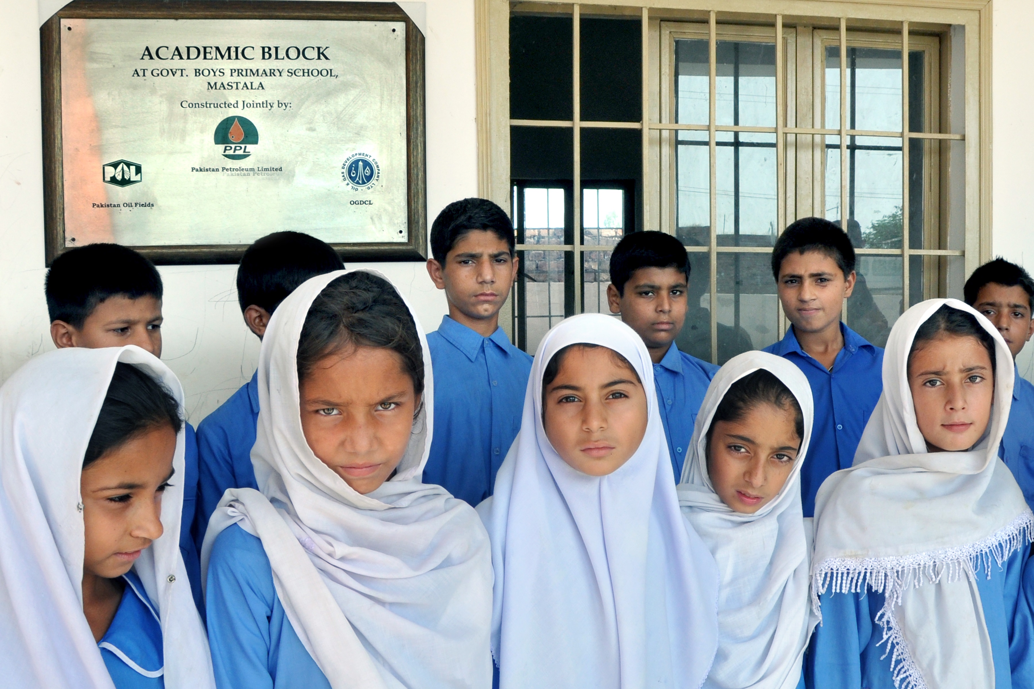 Academic Block at a school in Mastala Punjab  