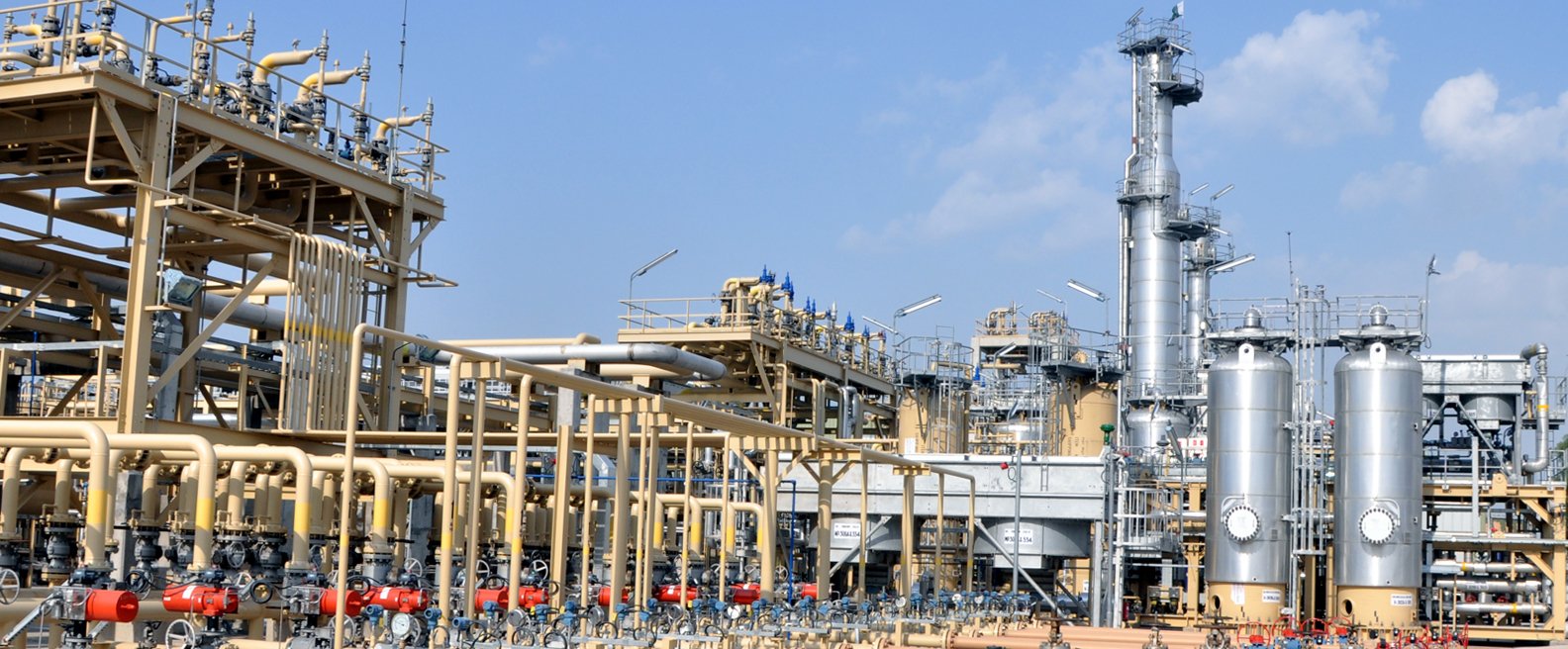 Gas Gathering Manifolds at LPG NGL Plant-III Adhi Field Punjab