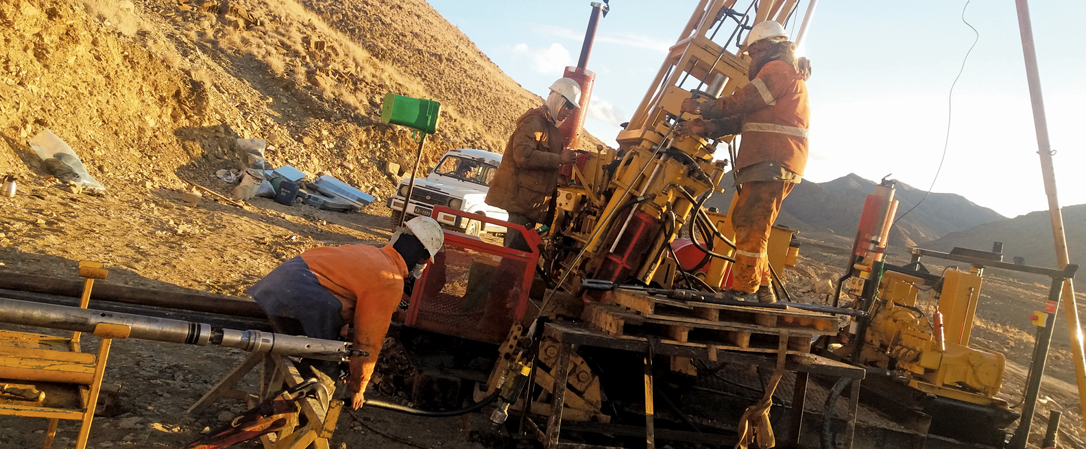 Diamond Core drilling for resource evaluation of BLZ Project at Khuzdar Balochistan 
