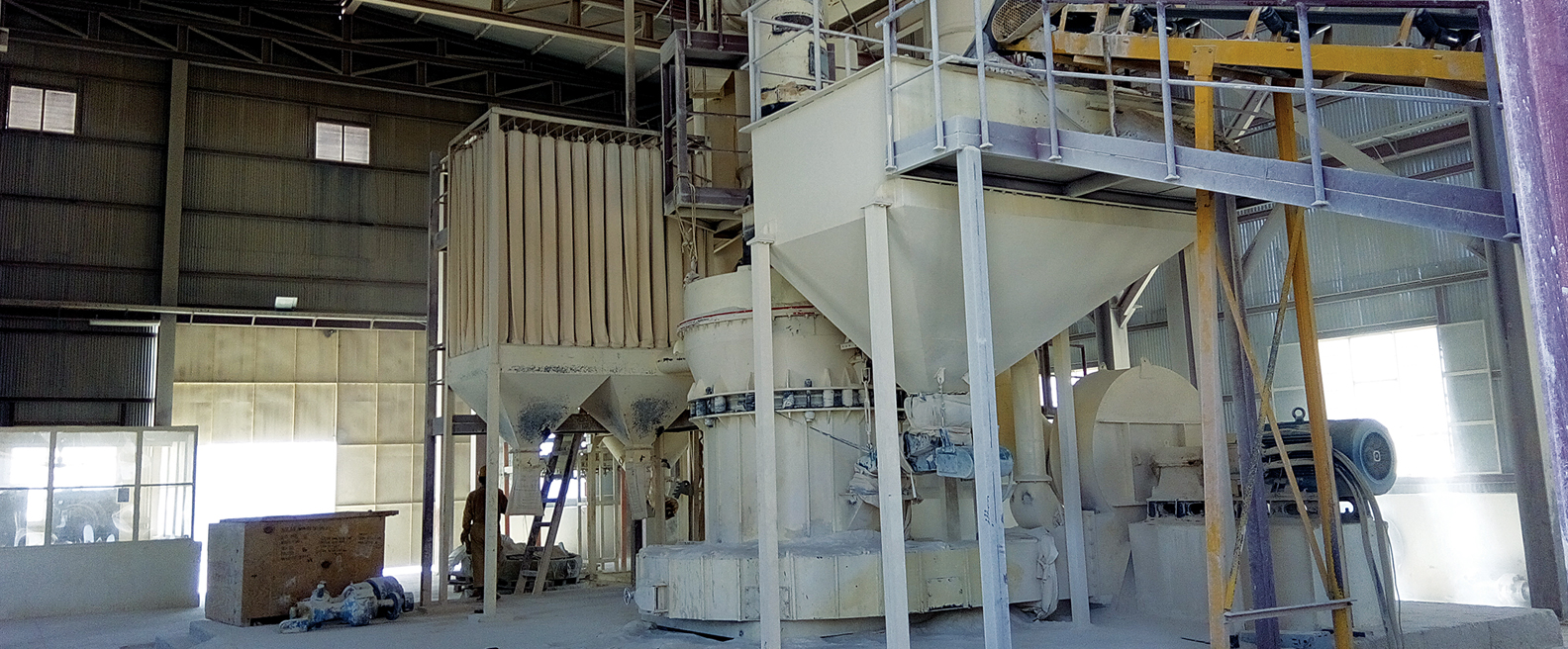 BME grinding mill for barytes at Khuzdar Balochistan