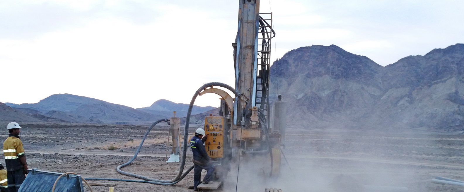 Reverse Circulation drilling for BLZ Project at Khuzdar Balochistan