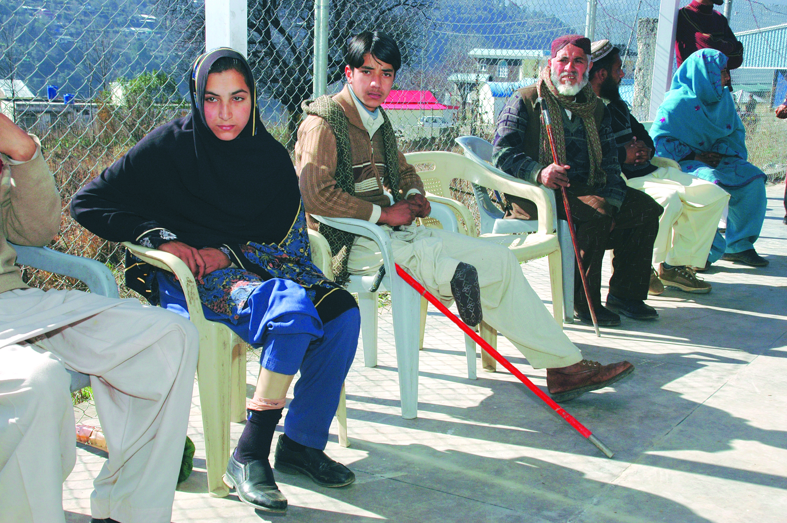 A beneficiary of PPL Rehabilitation Centre in Bagh Azad Jammu and Kashmir