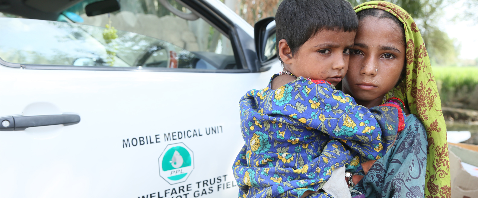 Mobile Medical Dispensary at a village near Kandhkot Gas Field Sindh