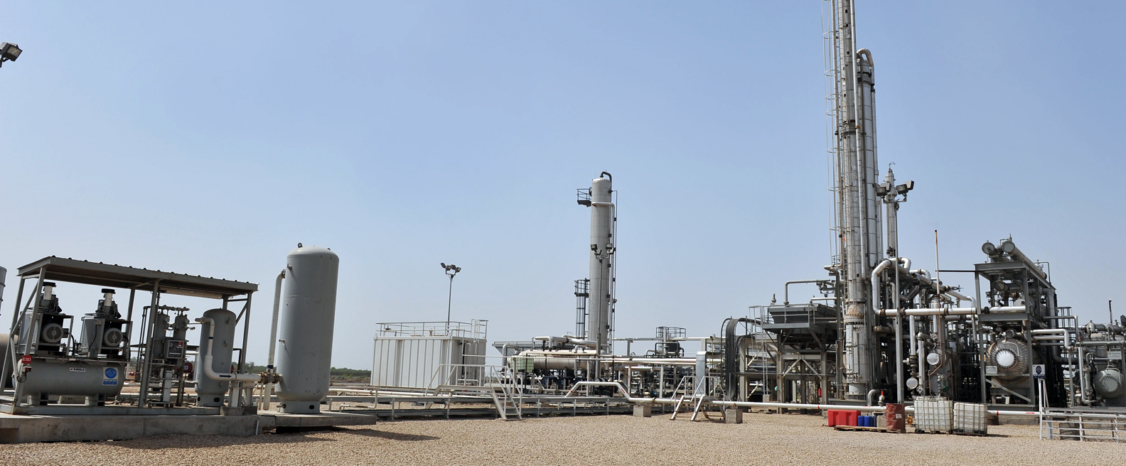Gas Processing Plant at Hala Block Sindh