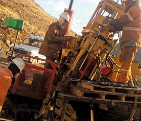 Bayrites mining in process by BME Khuzdar Balochistan 