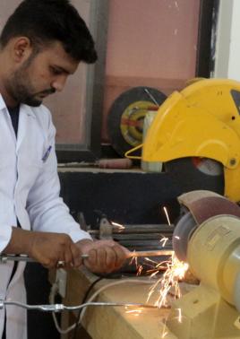 Callipers and prosthetic legs being developed at Healthcare and Social Welfare Association, Karachi
