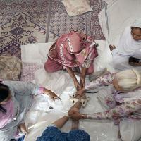 Training of traditional birth attendants around Adhi Field